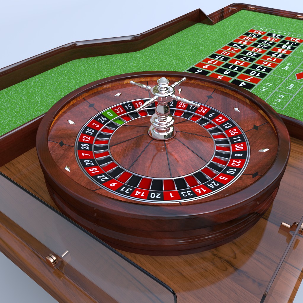 Casino Roulette Table preview image 2